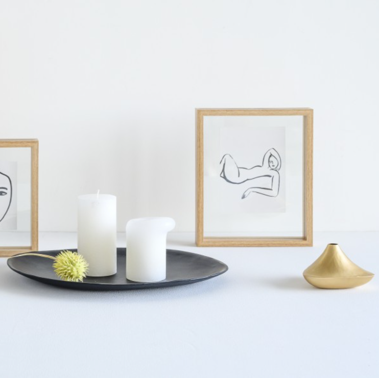 Cadre photo Floating Naturel -Medium