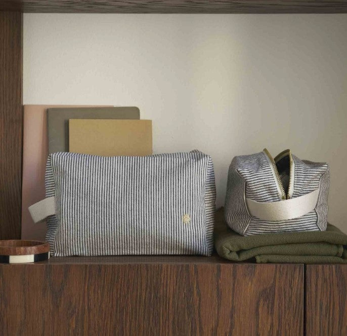 Pouch cube Finette caviar GM