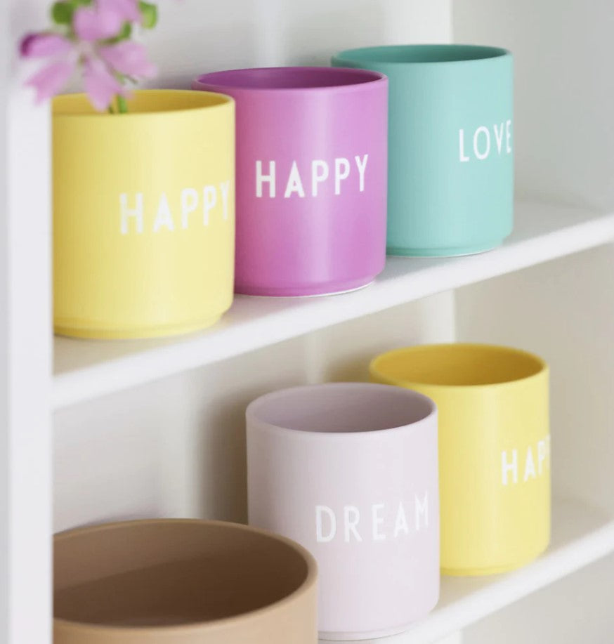 Favourite cup - Happy - Mauve