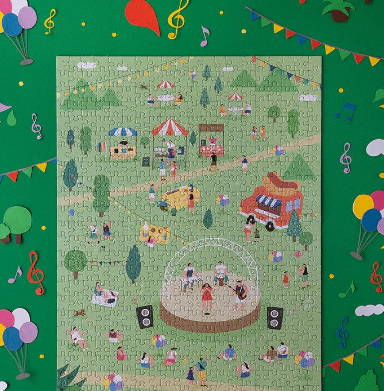 Puzzle 500pces - Un air de fete