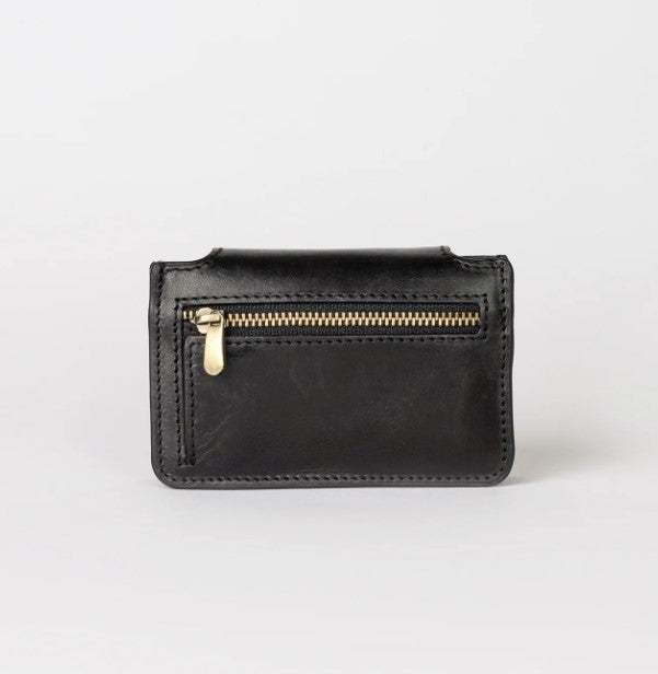 Portefeuille Harmonica - Black Leather