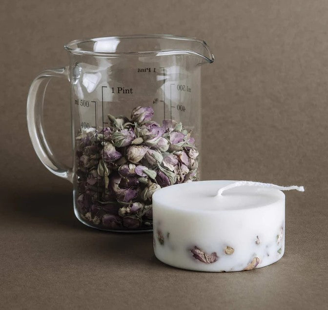 Soy wax candle - 220ml - Rose
