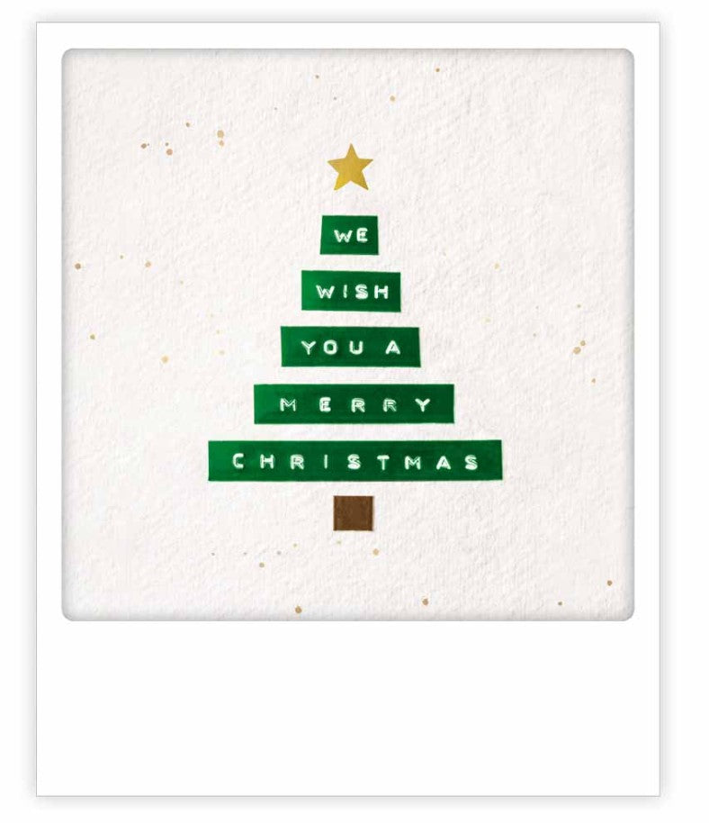 Carte postale Label Christmas Tree XM0328EN