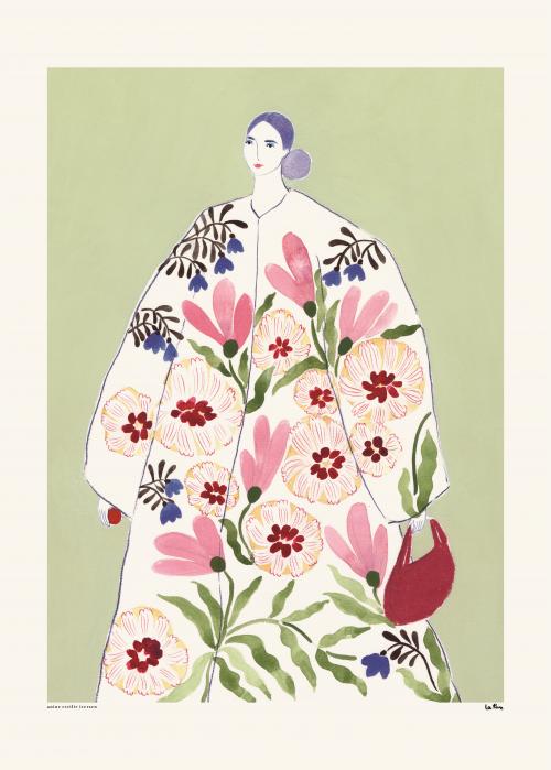 Poster 30 x 40 cm - La Poire - Festive Coat