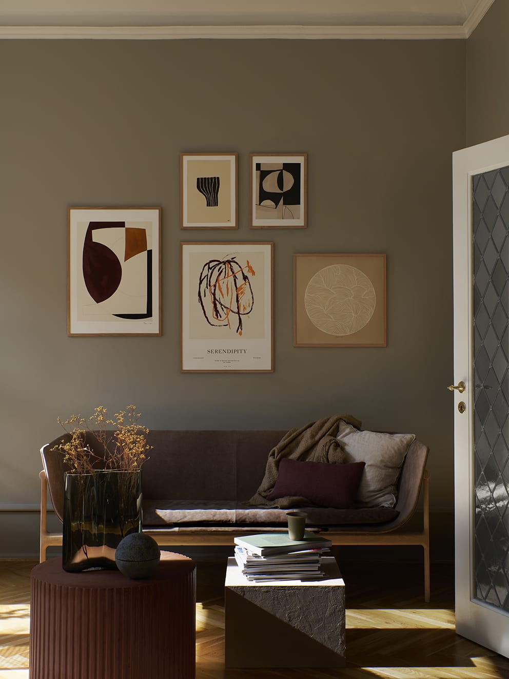Poster - Berit Mogensen Lopez - Composition N°1 - 40x50cm
