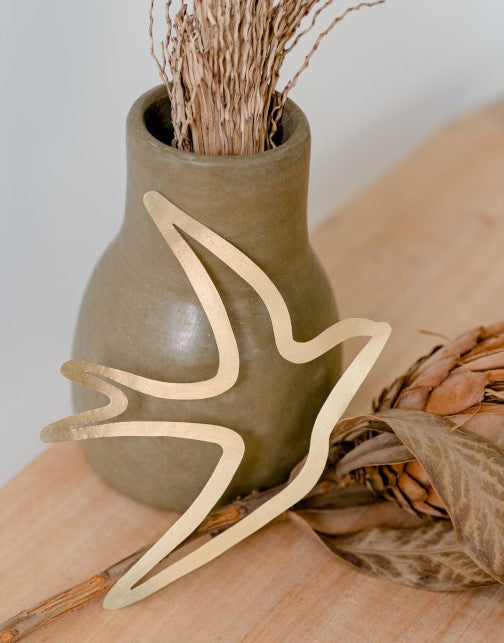 Hirondelle trait GM en laiton