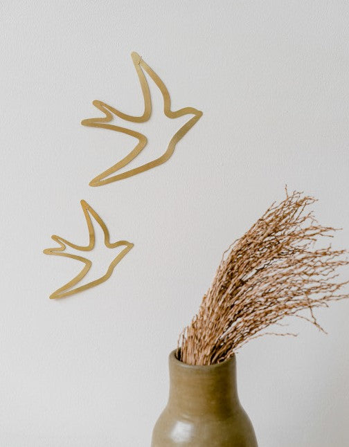 Hirondelle trait GM en laiton