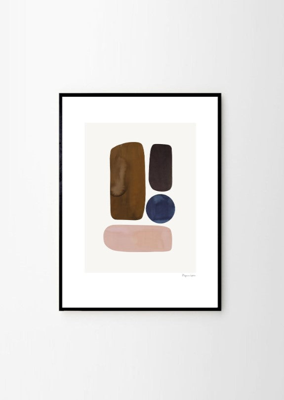 Poster - Berit Mogensen Lopez - Balance - 50x70cm