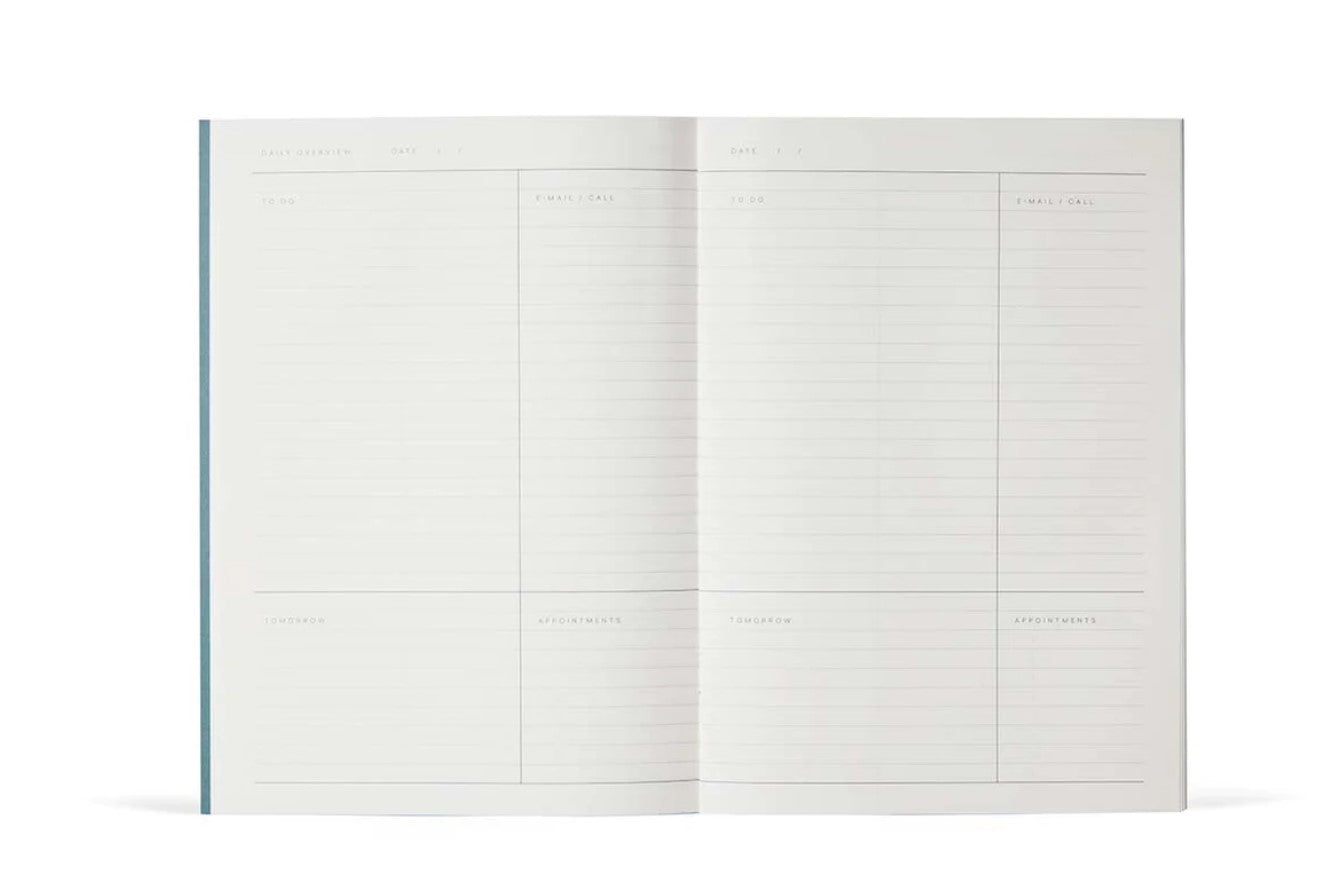 Weekly work journal - Milo - Blue check