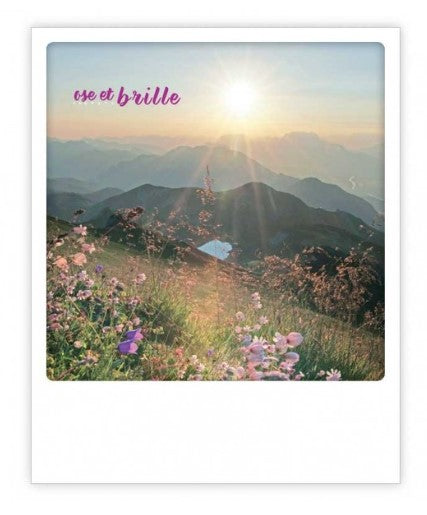 Carte postale - ose et brille - R0164FR