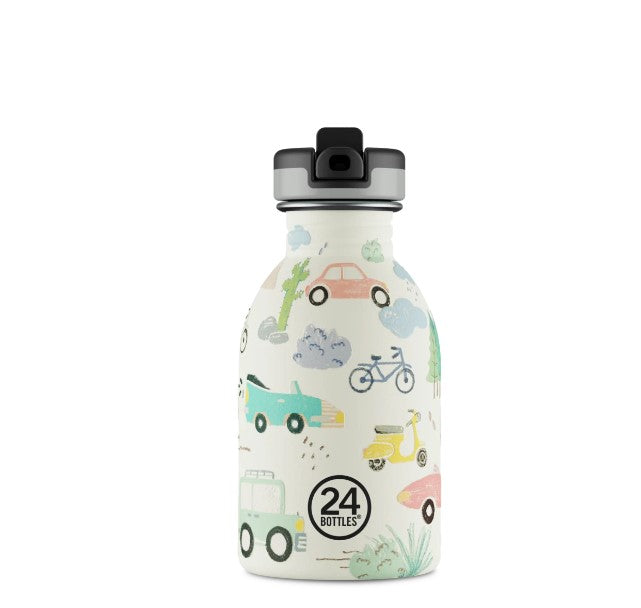 Urban bottle 250 ml Adventure Friends AVEC PAILLE