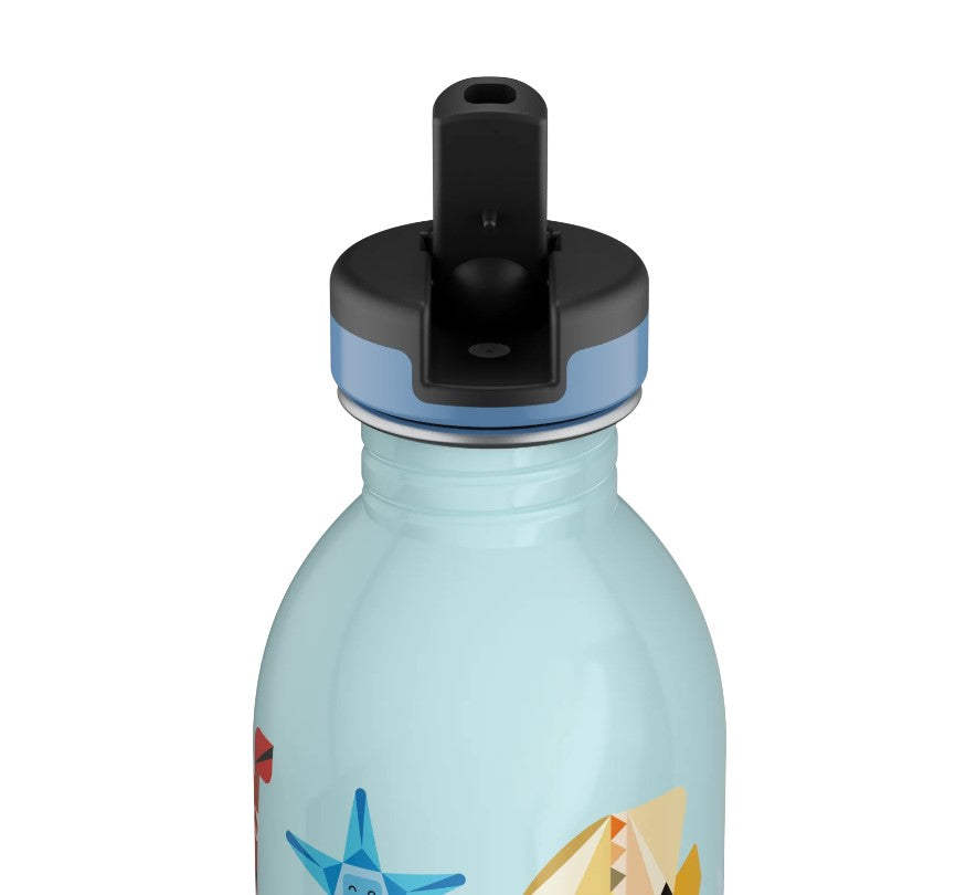 Urban kids bottle 250 ml Sea Friends AVEC PAILLe