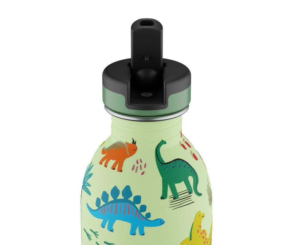 Urban bottle 250 ml Jurassic Friends AVEC PAILLE