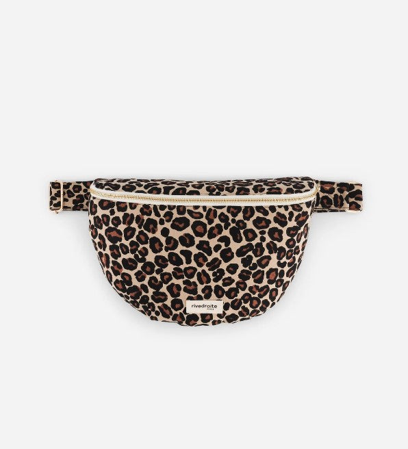 Custine XL - Le sac Banane XL - Léopard Beige