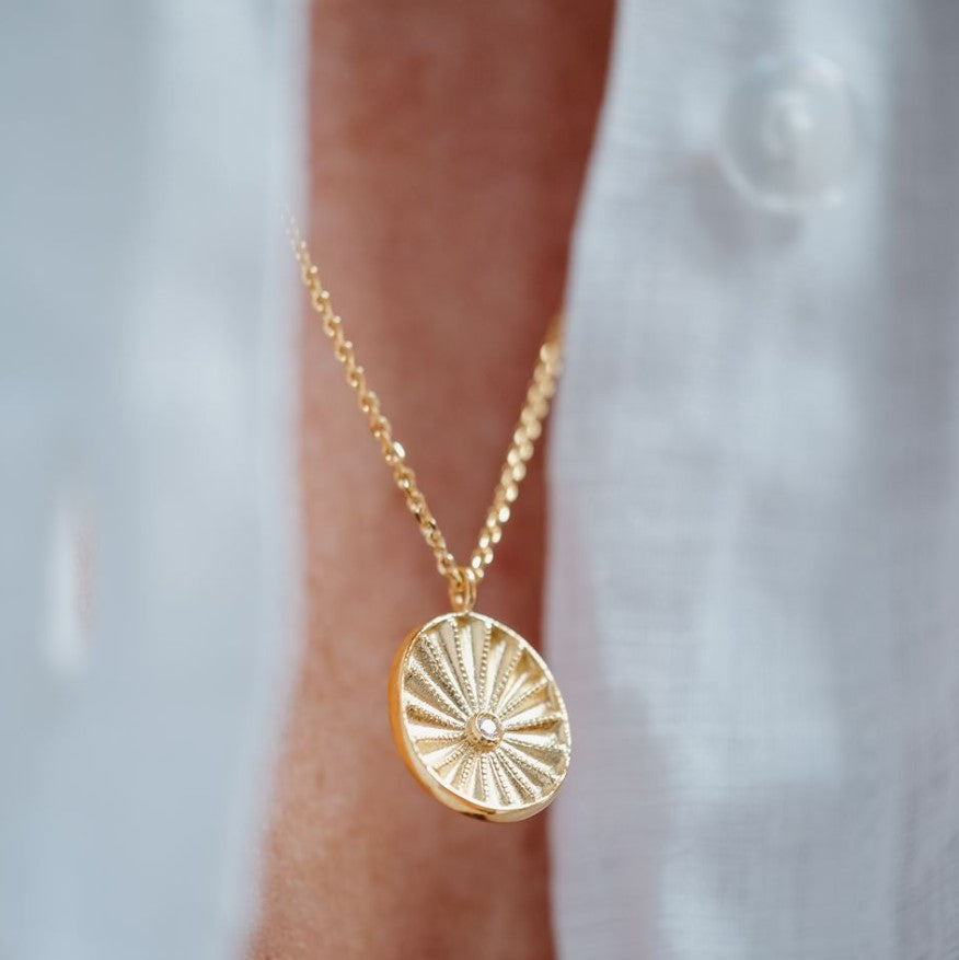 Collier la Rayonnante Plaqué or - 11126
