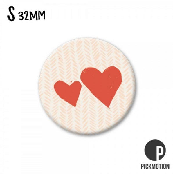 Petit magnet - Two hearts - MSA0281