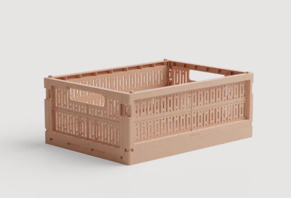 Caissette pliable - Midi - Blush