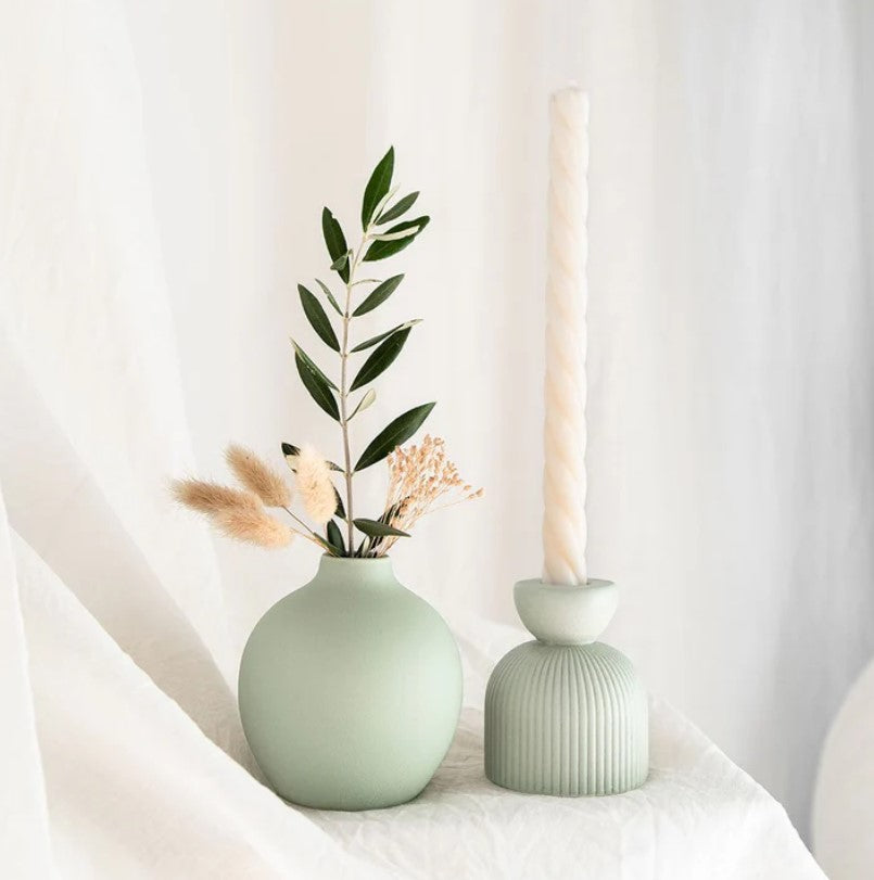 Soliflore en céramique Mediterranea - S - Vert