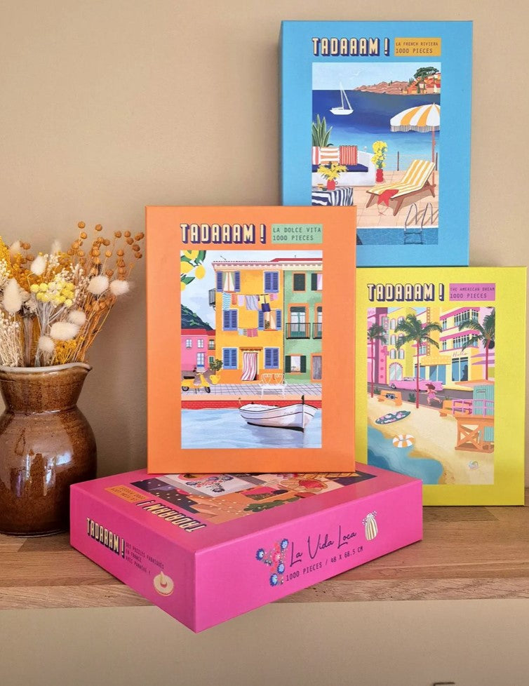 Puzzle 1000 pièces - La french riviera