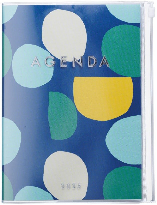 Agenda Cats & Dots A5 2024-2025 - Dot Navy