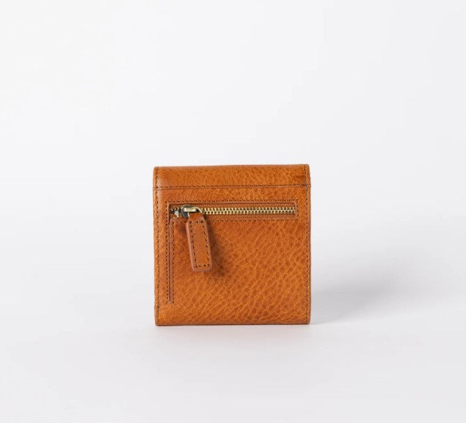 Georgies Wallet Cognac Stromboli Leather