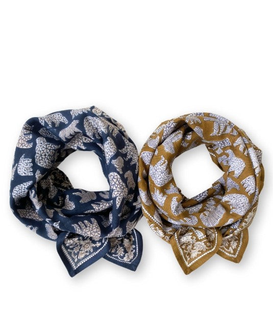 Big Foulard Latika - Ours - tapenade