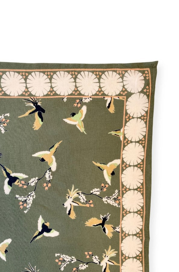 Foulard Latika - Cerisier - Eucalyptus