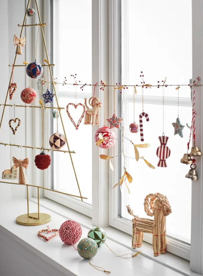 Sapin en fer sur pied