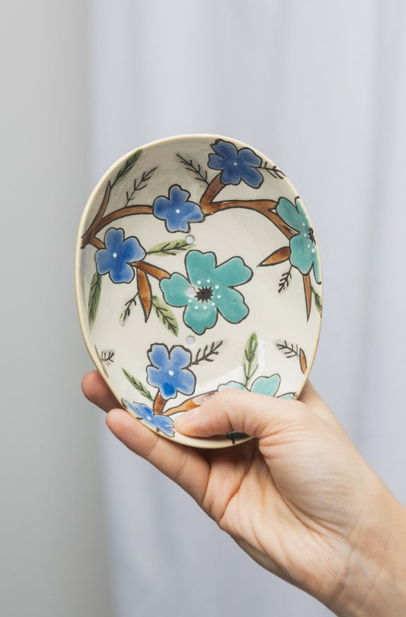 Soap Dish - summer - bleu - POR708