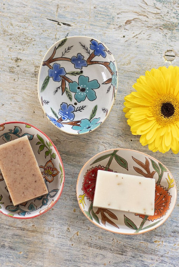 Soap Dish - summer - bleu - POR708