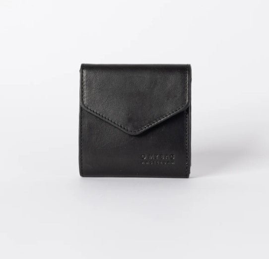 Georgies Wallet Black Stromboli Leather