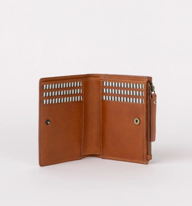 Jamie Wallet - Cognac Classic Leather