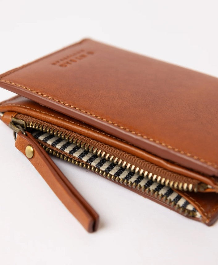 Jamie Wallet - Cognac Classic Leather