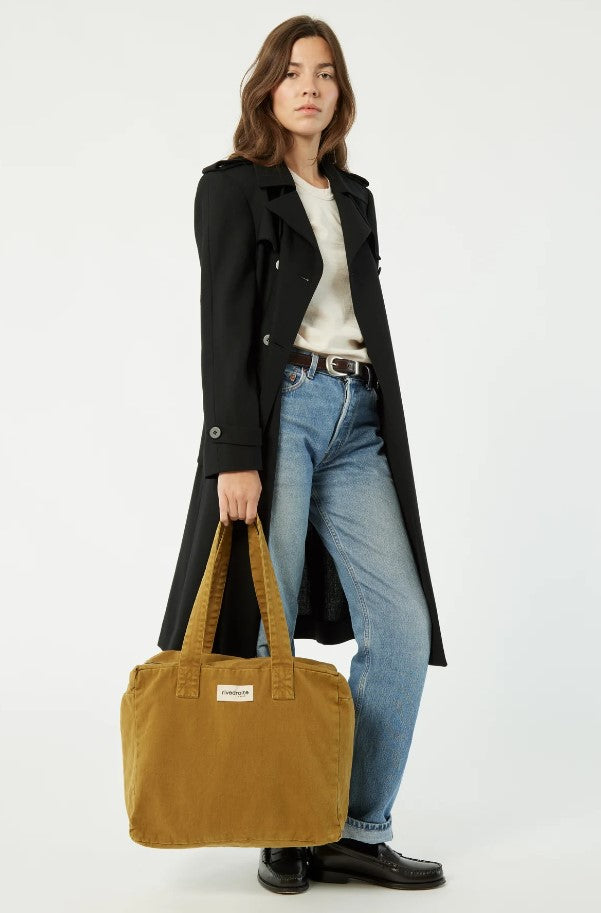 Célestins - The 24h bag en coton recyclé - Golden Green - Automne 2024