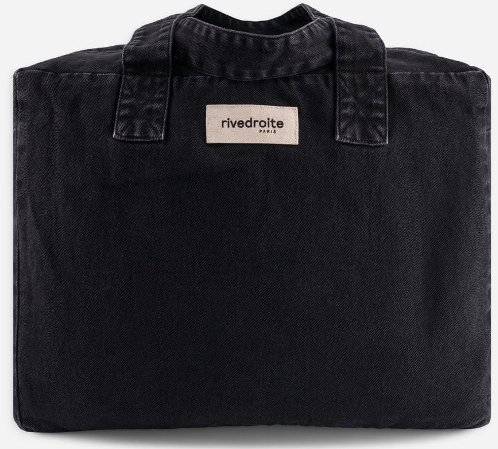 Célestins - The 24h bag en coton recyclé - Smokey Black - Automne 2024