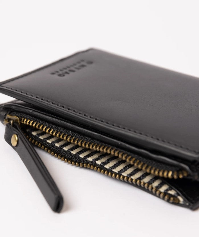 Jamie Wallet - Black Classic Leather