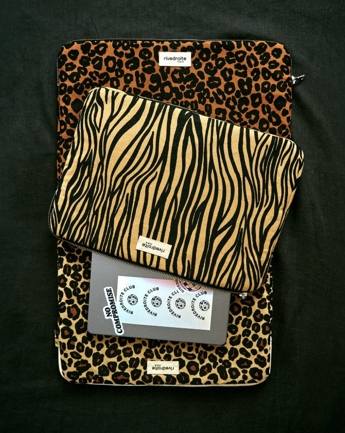 Vivienne - La housse d'ordinateur 15/16" - Zèbre