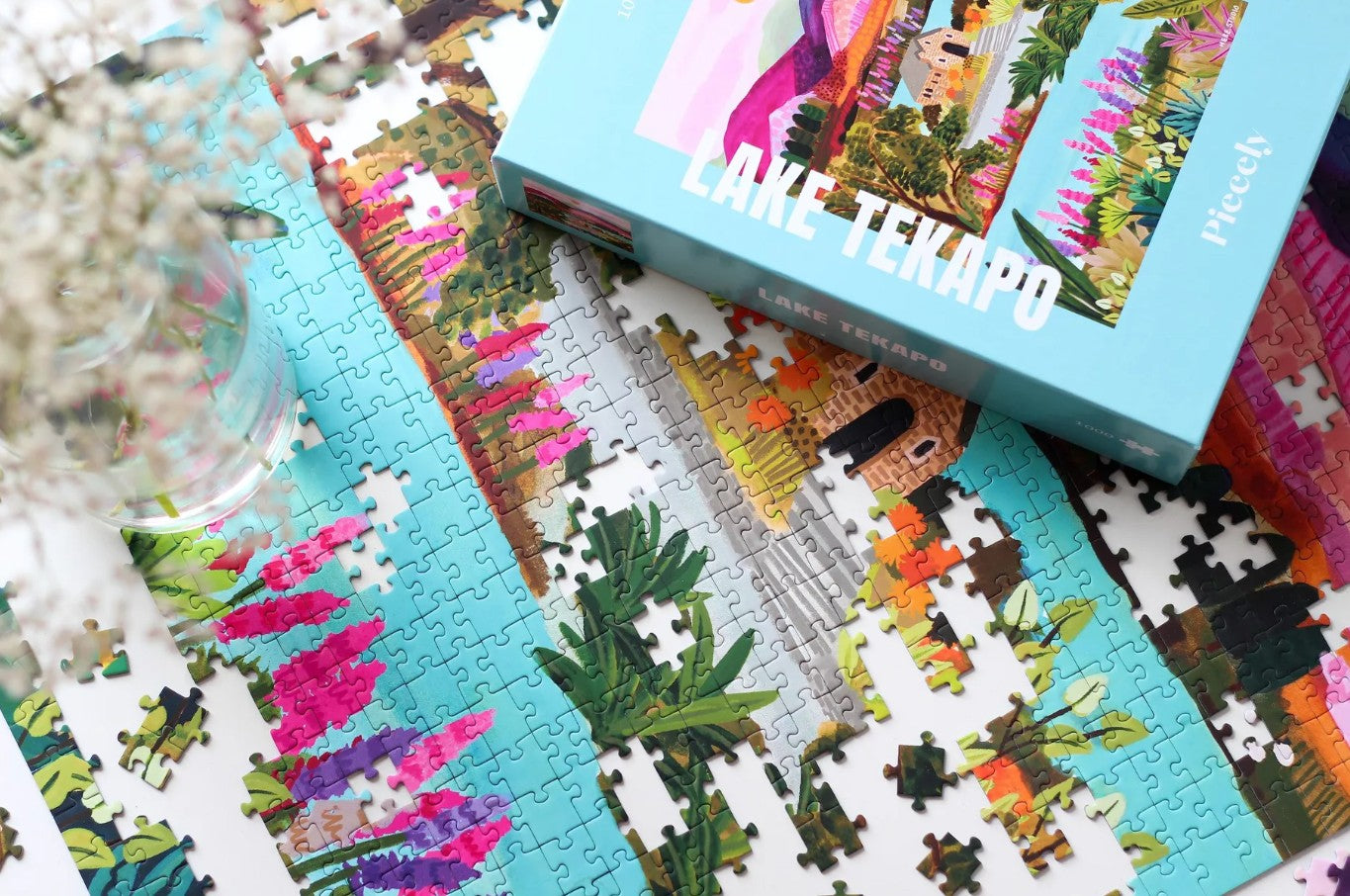 Puzzle - Lake Tekapo - 1000 pièces