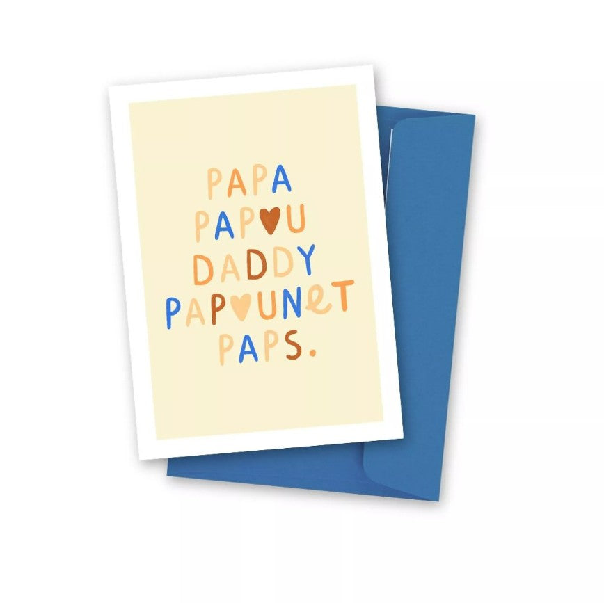 Carte postale - Papa