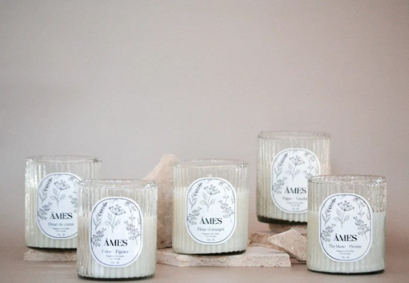 Grande bougie - Fleur de coton - 270g