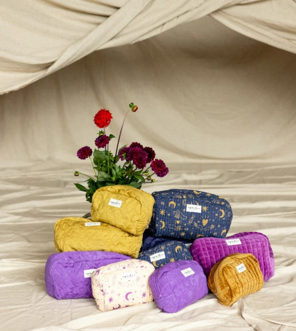 Trousse Gayane - Damassé - Dahlia