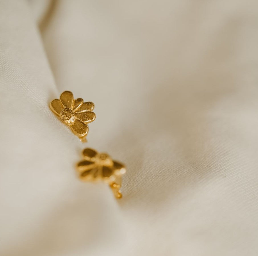 Boucles d'oreilles Violette - 11137 - Pépite