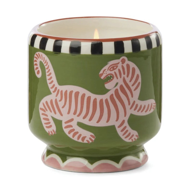 Bougie en céramique - A dopo - Tiger - 226g - Black Cedar & Fig