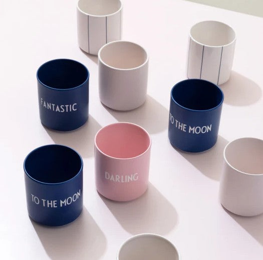 Favourite cup - To The Moon - Navy blue