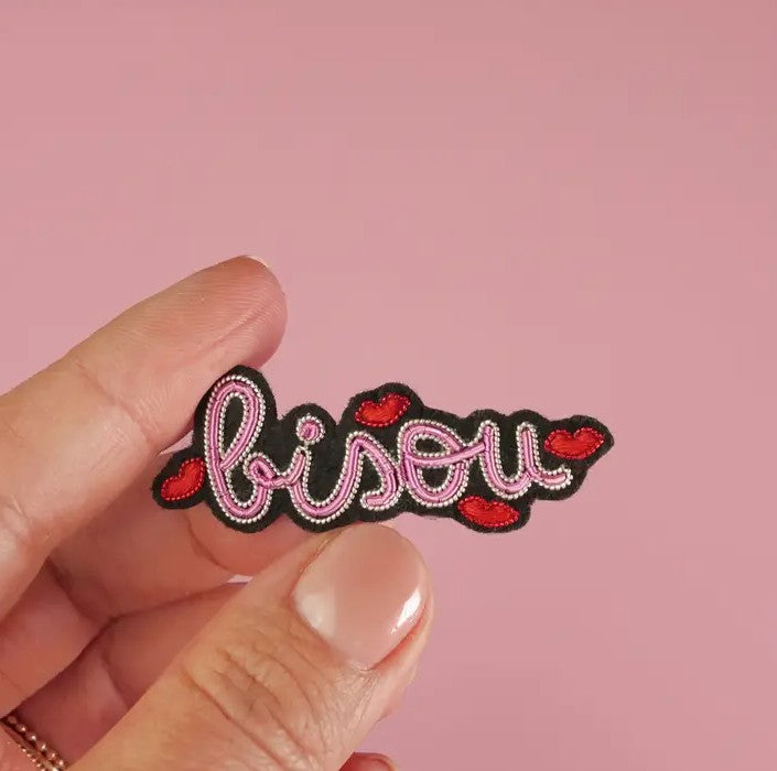 Broche - Bisou