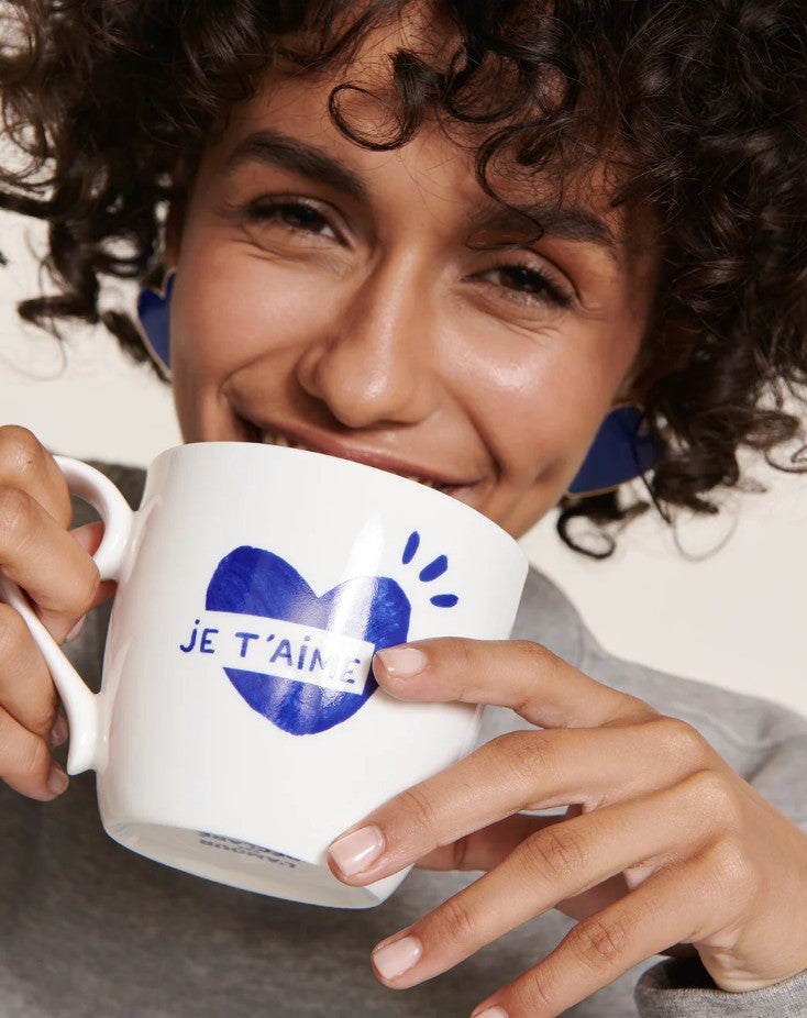 Mug - Je t'aime - bleu