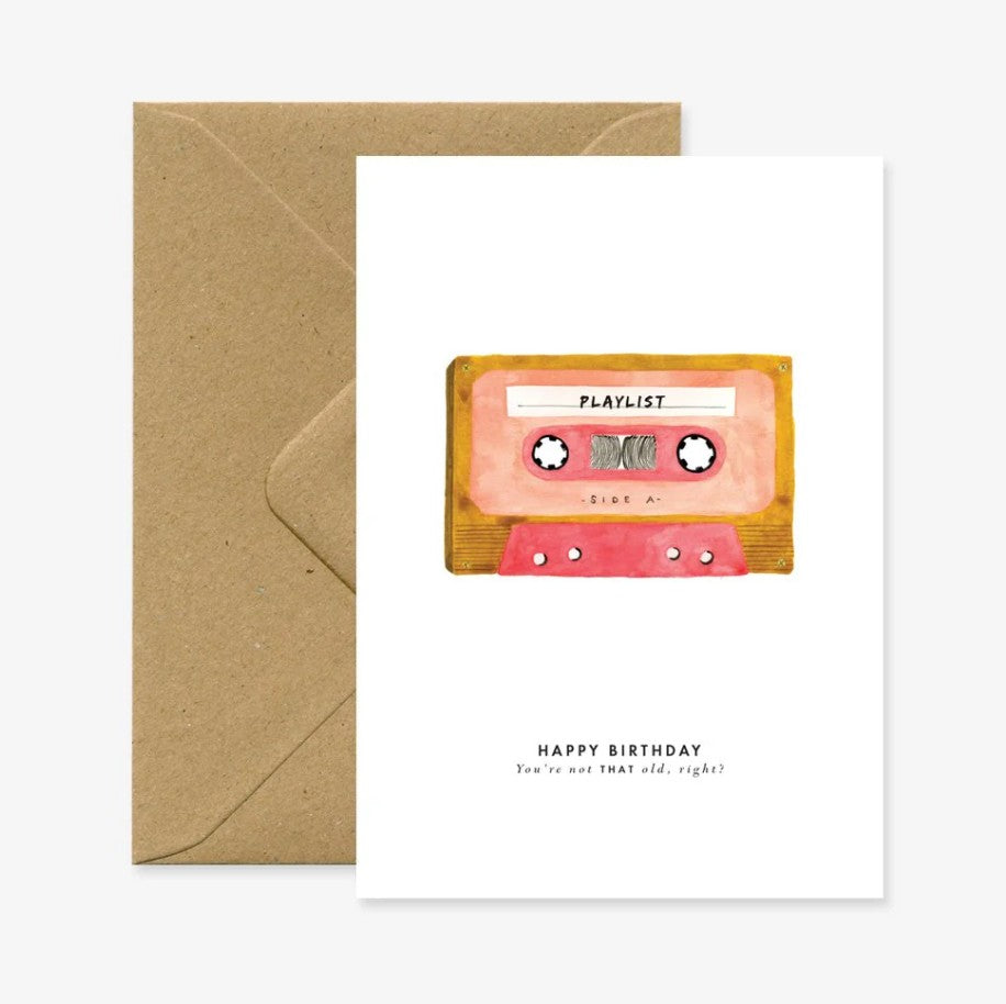 Carte A6 avec enveloppe - Tape