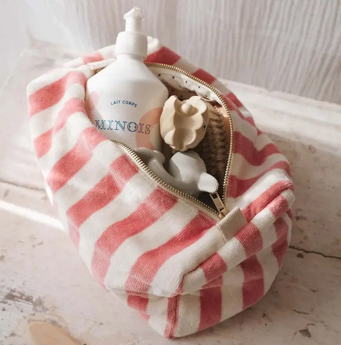 Trousse de toilette Vic - Eponge - Fraise