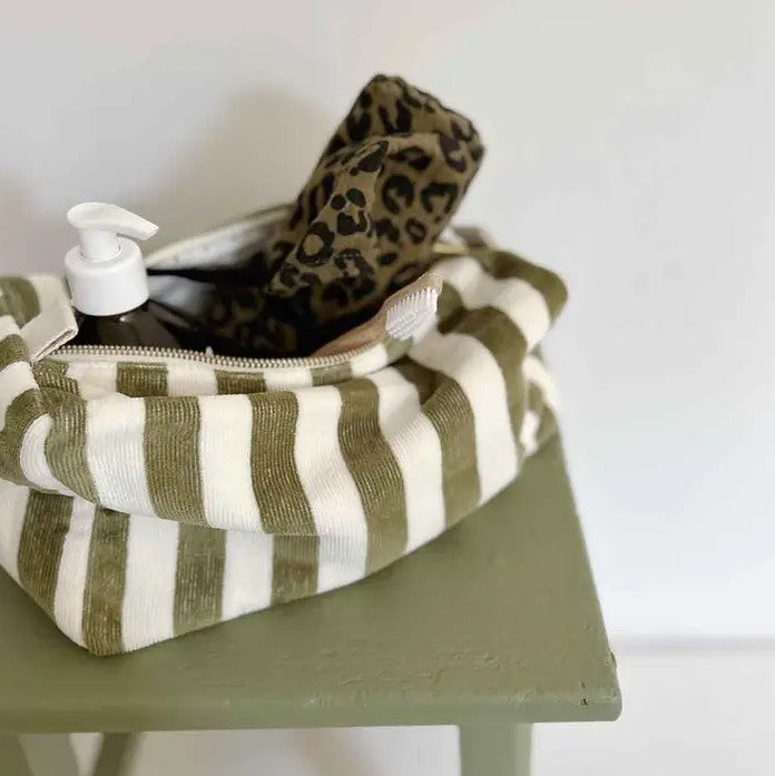 Trousse de toilette Vic - Eponge - Kaki