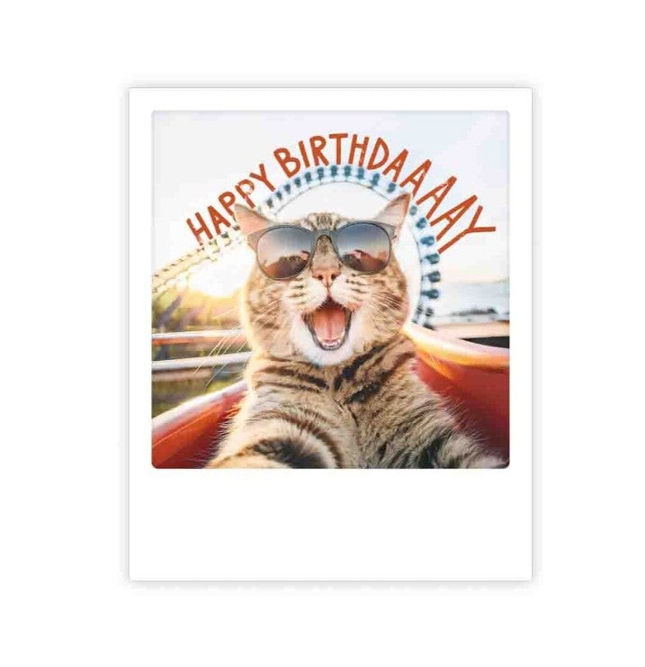 Carte postale - happy birthday rollercoaster - ZG1652EN